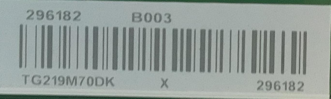 T-CON ORIGINAL PARA TV TOSHIBA / NUMERO DE PARTE 296182 / RSAG7.820.10598/ROH / TG219M70DK / 296182 / DISPLAY HV750QUB-E7D / MODELO 75M550KU - Imagen 2